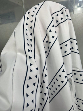 Saída De Praia Estampado Com Fenda Lateral Dália